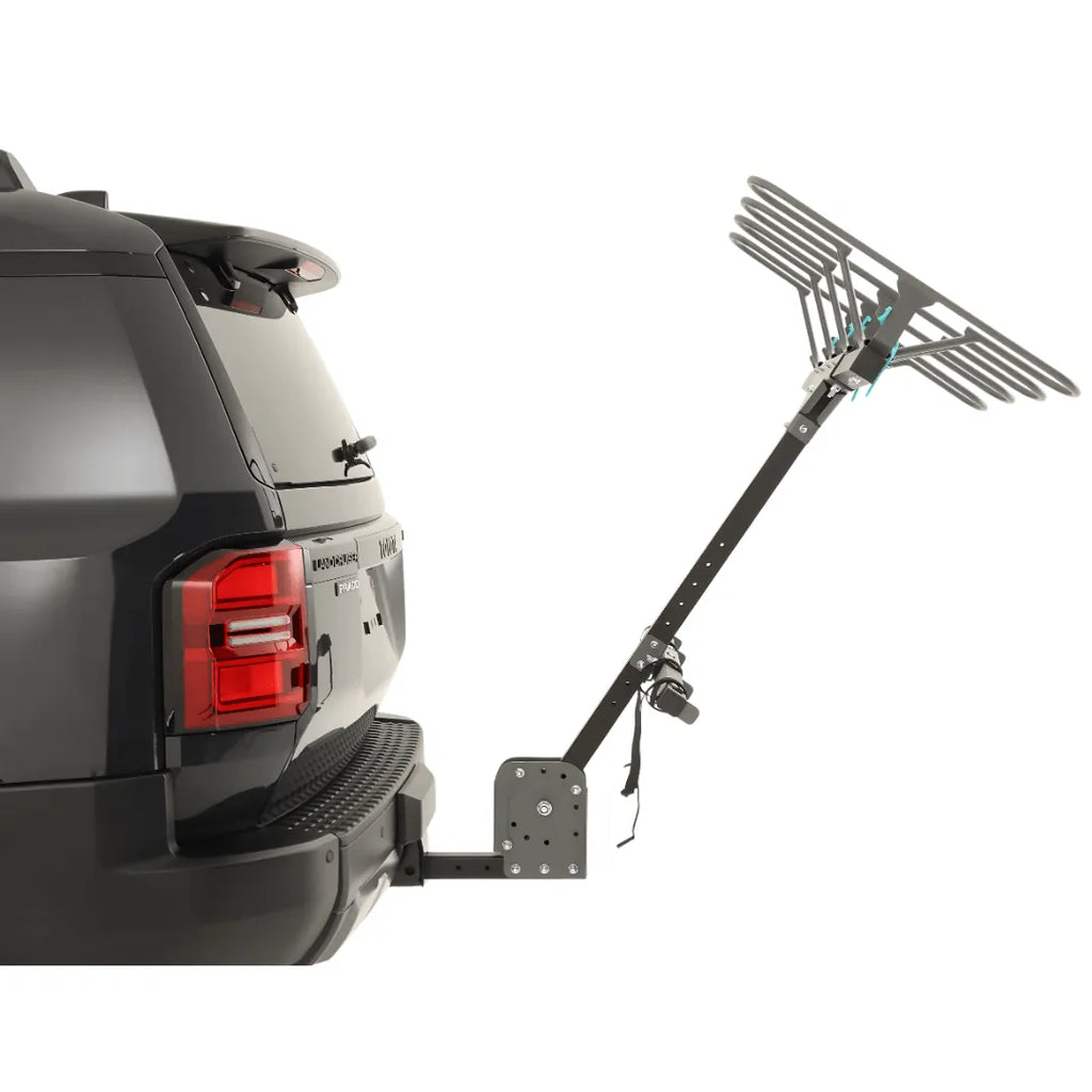 Grey Bike Rack 4 Vertical Bike Rack - Lite - Gun Metal Grey – JB Racks | CA