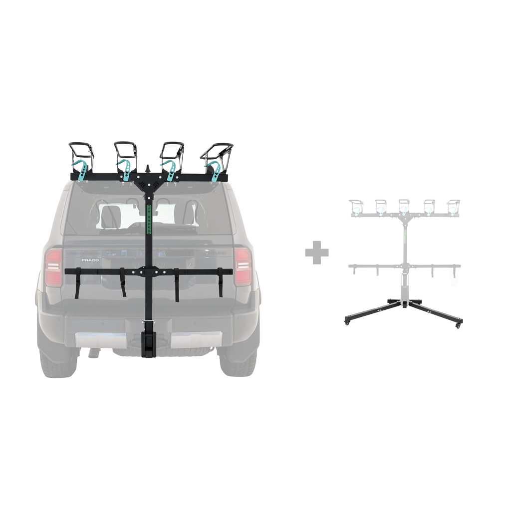 4 Bike Rack & Stand Bundle