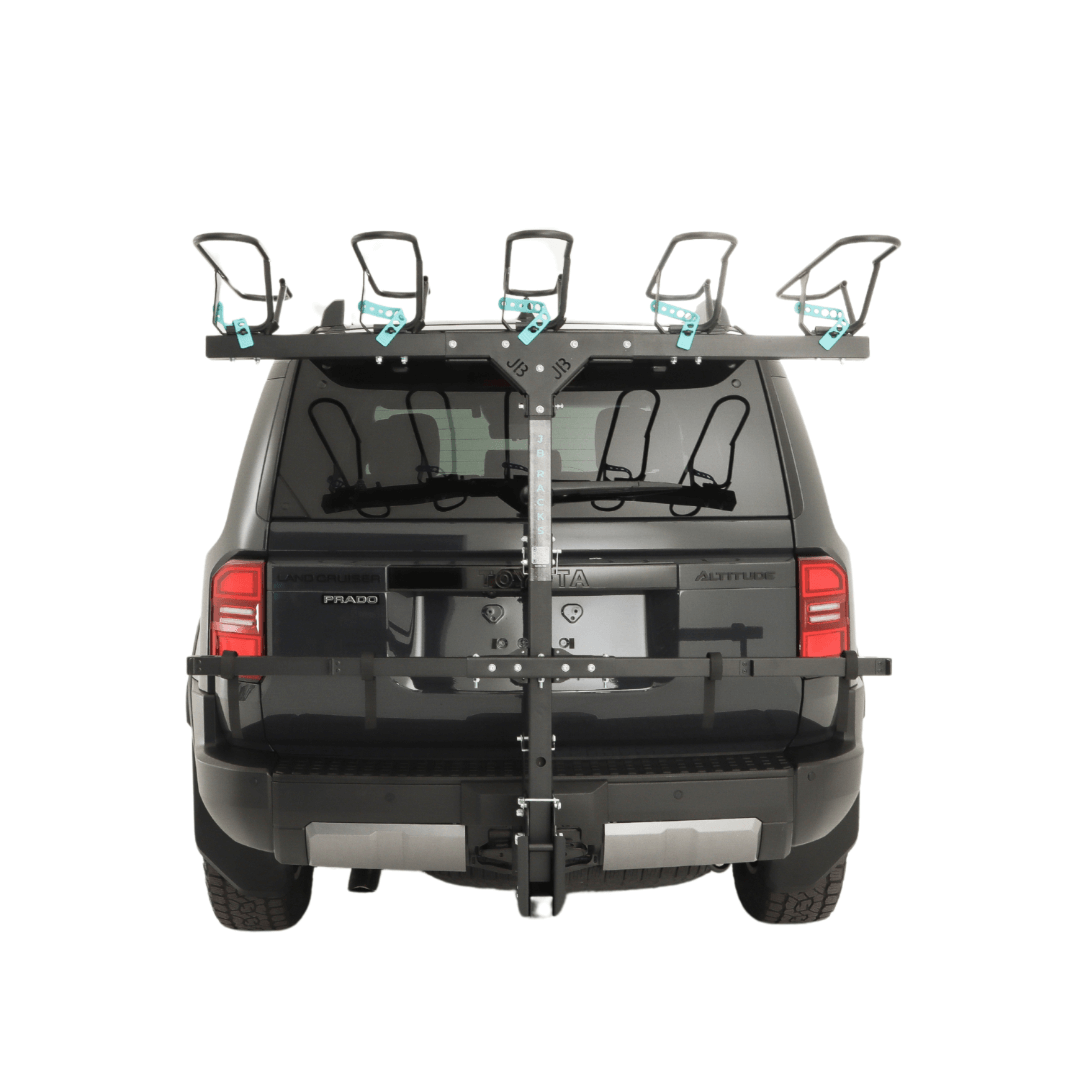 5 Bike Rack Black