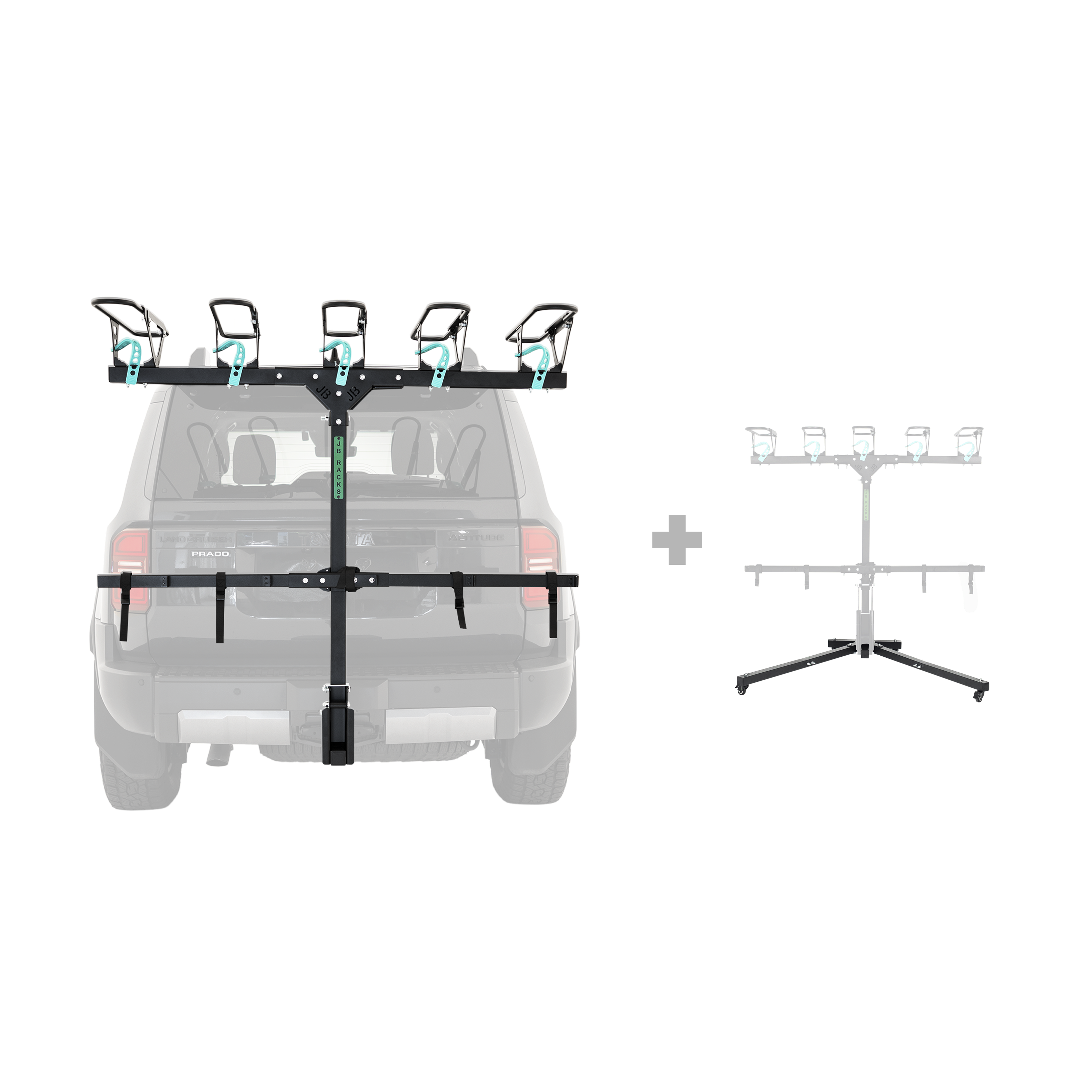 5 Bike Rack & Stand Bundle
