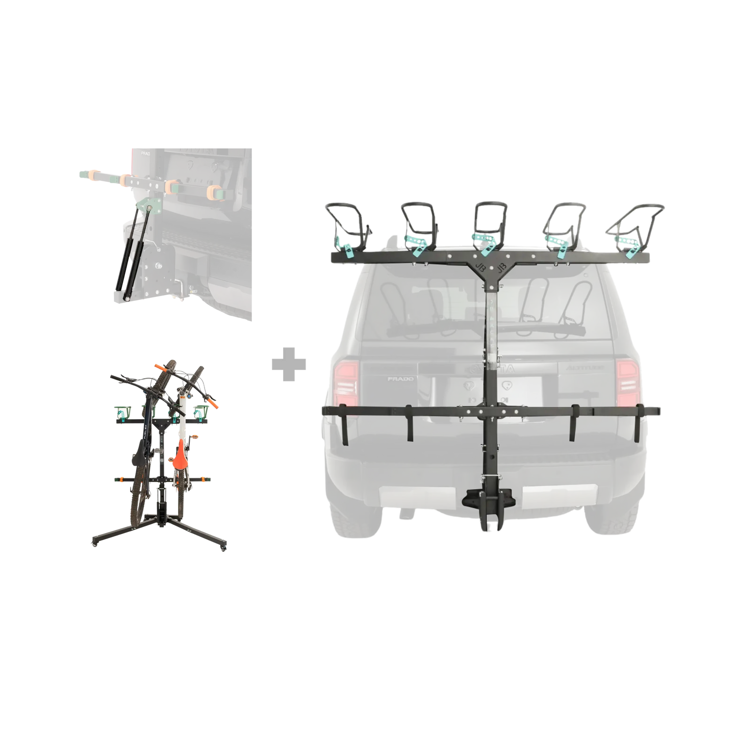5 Bike Rack, Stand, & Strut Bundle