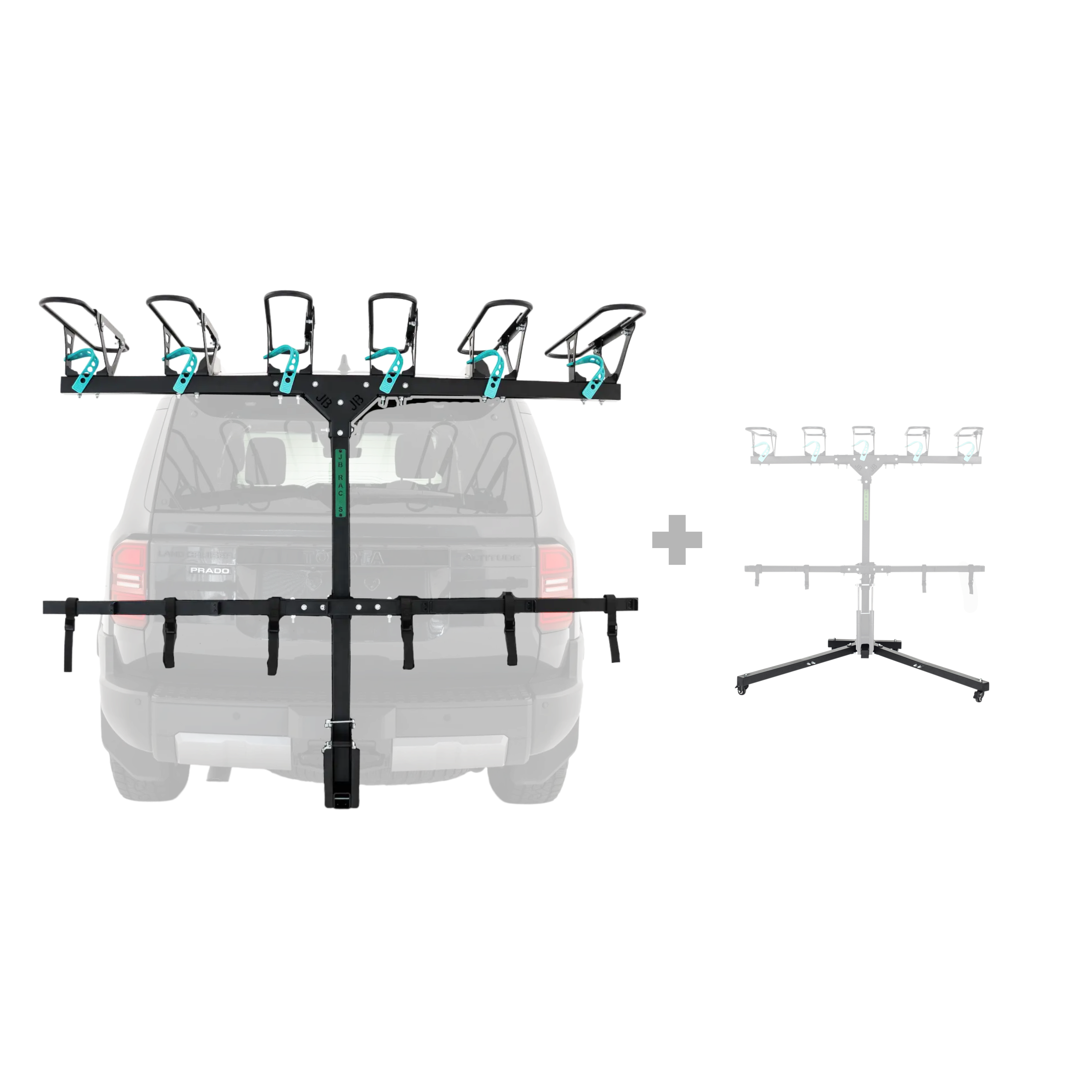 6 Bike Rack & Stand Bundle