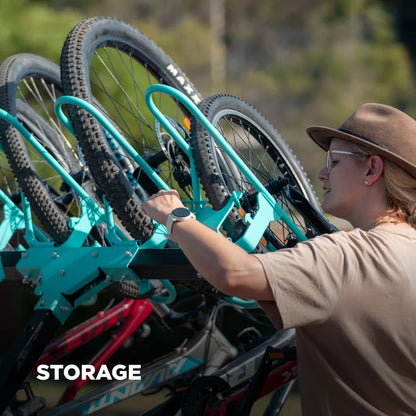 4 Vertical Bike Rack